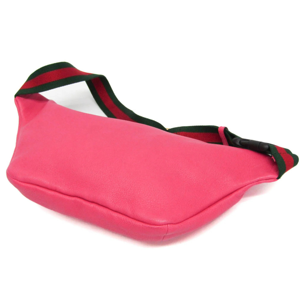 GUCCI Pink Leather Fanny Pack - Picture 4 of 15